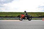 KTM 990 Adventure braking across sand