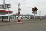 Roy’s gas station café, the cliché lonely gas stop in countless movies – it stands almost alone in the ghost town of Amboy, California in the Mojave Desert