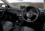 Audi uses an odd continuous handlebar arrangement