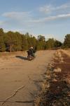 Old 1926 Portland cement surface original R66 near Bellemont Arizona. No longer in use.