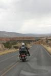 Leaving Sanders, Arizona on early routing of Route 66