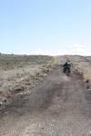 A stretch of original 1926 Route 66 just outside Seligman.